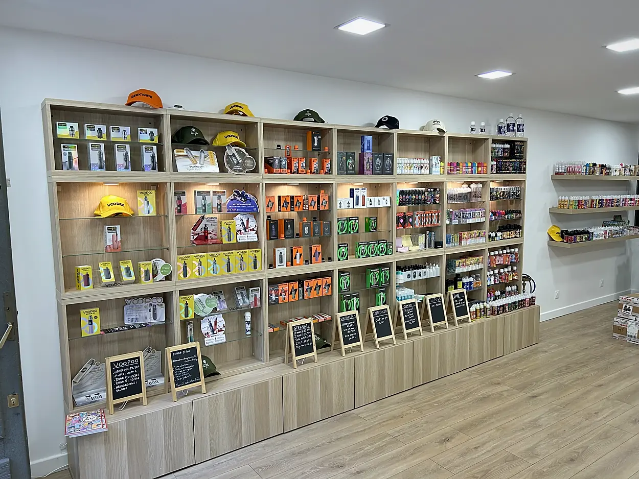 Mur de kits, pods et accessoires